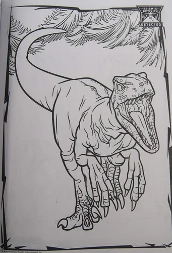 Jurassic World Jumbo, Libro Para Colorear Dinosaurios 64pa