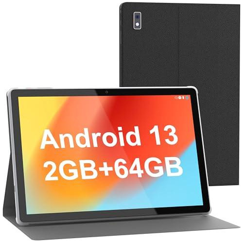 Tablet Android 13 De 10.1'' 64 Gb De Rom Con Funda
