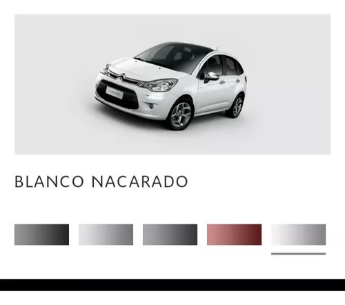 Color De Retoque Psa Blanco Nacre C3 208 Pincel Profesional