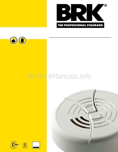 Detector De Humo Inalambrico Brk. Pack (2pzas)