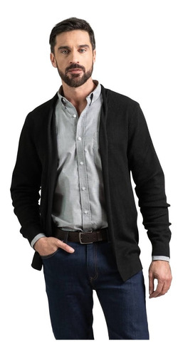 Sweaters Saquito Cardigan Hombre Algodon Brooksfield 4019b