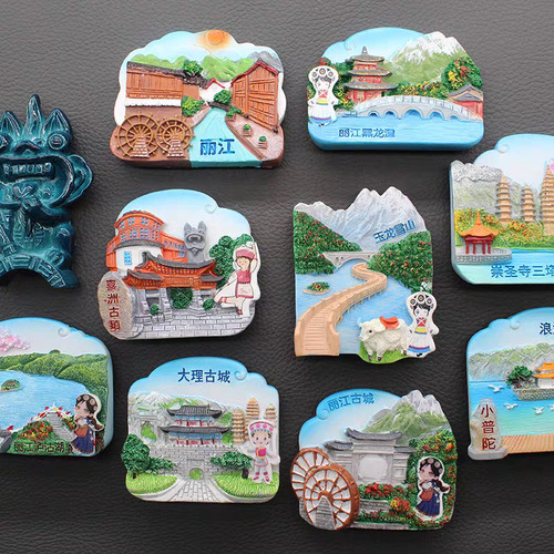 Nevera Cultural New Dali (i) De 6 Cm X 8 Cm - Yunnan Lijiang