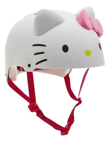 Casco De Bicicleta Hello Kitty