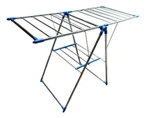 Comprar Tender De Ropa Plegable Extensible Con Alas De Pie Acero 