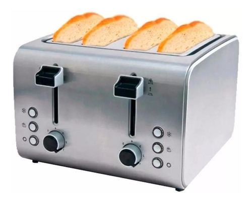 Tostadora Peabody Smartchef PE-T8520 acero inoxidable 220V