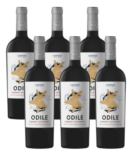 Vino Odile Cabernet Sauvignon 750ml Bodega Carinae X 6 Unid