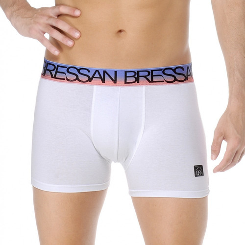 Cueca Boxer Bressan Microfibra Com Elástico Sublimado Kit 10