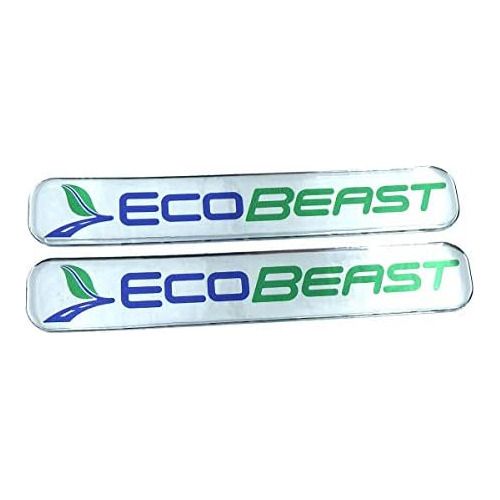 Ecobeast Eco Beast Calcomanía Abovedada Emblema Cromo ...