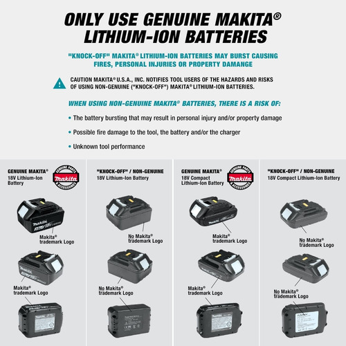 Kit De Perfuração Makita Xt281s. 18v, Com Carregador E Bater