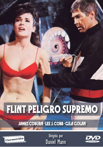 Flint Peligro Supremo - 1966 (dvd) James Coburn