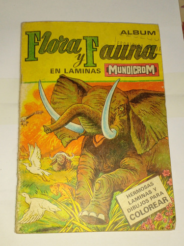 Album Flora Y Fauna Mundicrom 