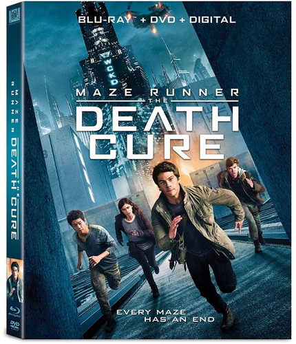 Blu Ray The Maze Runner Death Cure Dvd Original 