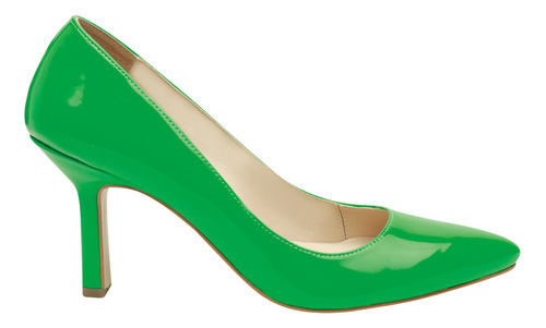 Zapatillas De Mujer Liz Charol Verde
