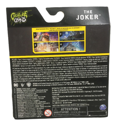 Spin Master Dc Batman The Cape Crusader The Joker