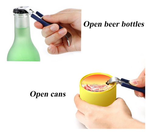 Abrelatas Magnético De 3 Piezas, Abridor De Latas Clásico De