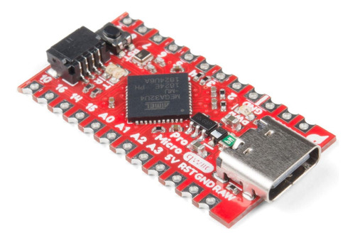 Qwiic Pro Micro Usb-c Compatible Con Placa Desarrollo Arduin
