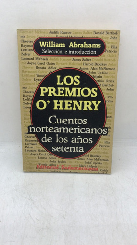 Los Premios O' Henry - W. Abrahams - Sudamericana (usado) 