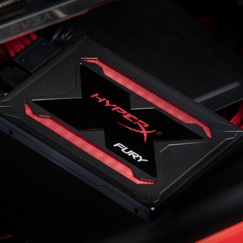 Disco Solido Gamer 240gb Hyperx Fury Ssd 2.5 Rgb 1