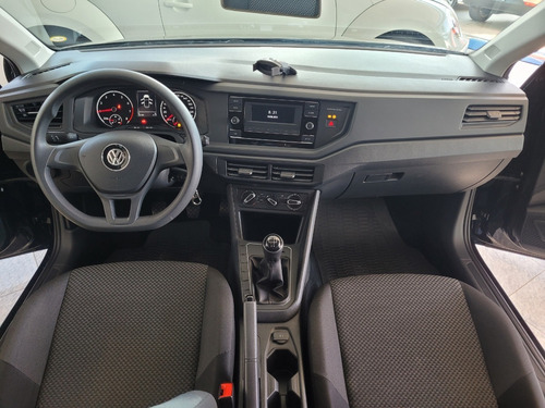 Imagem 8 de 13 de Vw Polo 1.0 Flex Manual 2019/2020 Preto Completo.