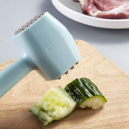Martillo Ablandador De Carne Con Mango De Goma Para...