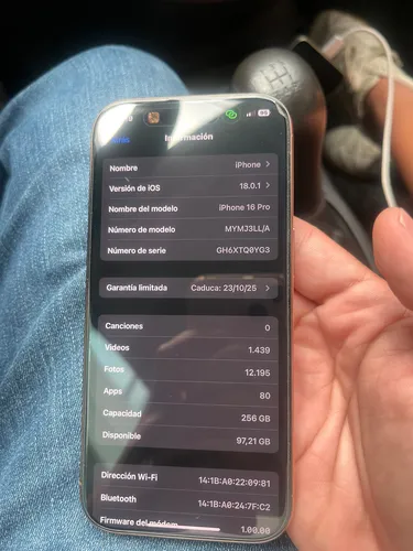 Apple iPhone 16 Pro (256gb) Desert Titanium (Usado)