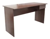 Comprar Escritorio Muebles Orlandi con cajón melamina de 135cm x 75.5cm x 59.5cm wengue