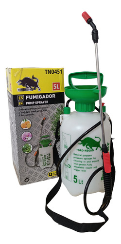 Fumigador Pulverizador Rociador 5 Litros Bomba Manual