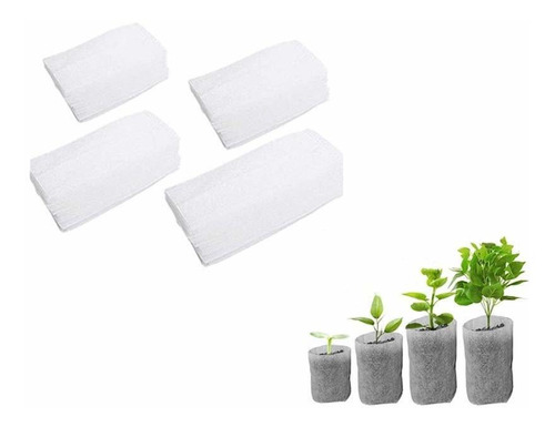 400 Pcs 4 Tamaño Biodegradable Tela No Tejida Bolsa De Plant