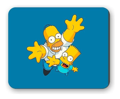Mousepad Personalizado Animado Simpsons M41