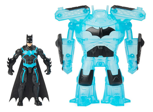Figura Batman Bat-tech Figura De Lujo 4  Transformable 