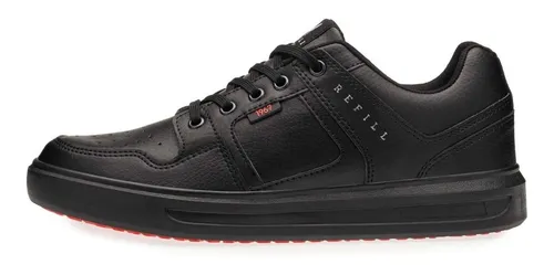 Tenis Casuales Color Negro Marca Refill Para Hombre en venta en