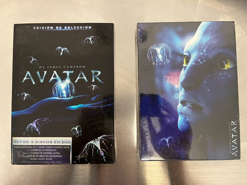 Edicción Colección Dvd Avatar James Cameron 3 Dvd