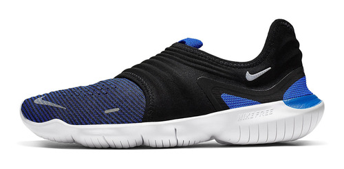 Zapatillas Nike Free Rn 3 Flyknit Midnight Aq5707-400   