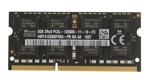 Memoria Ram Ddr3l 1600 8gb  Mhz Laptop Sodim