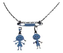 Comprar Dijes Hijos Nena Y Nene Acero Quirurgico Con Percha Y Cadena