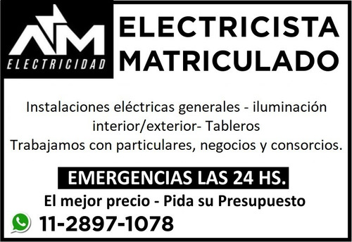 Imagen 2 de 2 de Electricista Matriculado Palermo, Belgrano, Núñez, Recoleta