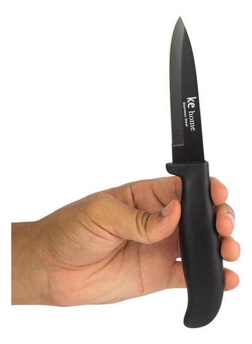 Faca Colorida Inox 19cm Ke Home