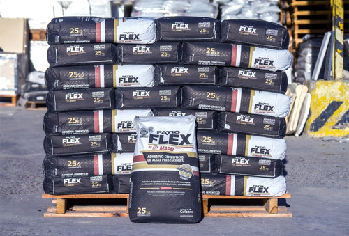 Mezcla Adhesiva Patio Flex By Mapei Por 25 Kilos