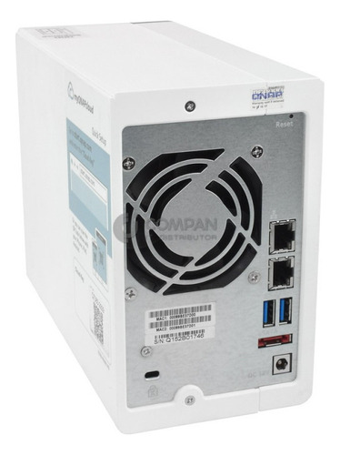 Servidor Nas Qnap Ts-231p Completo, En Caja. Impecable (Usado)