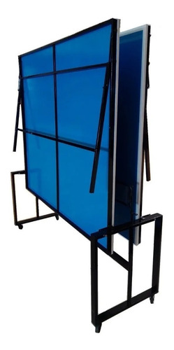 Imagen 3 de 4 de Mesa De Ping Pong 12 Mm Fronton, Plegable, Incluye Red