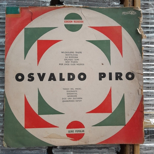 Osvaldo Piro Serie Popular Lp Duncant 