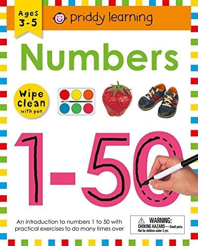 Libro Wipe Clean Workbook: Numbers 1-50