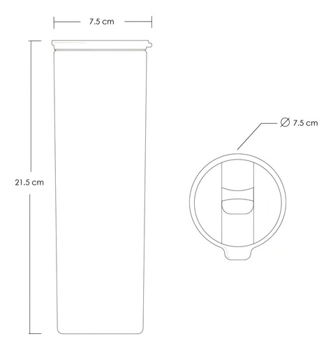 Termo Vaso Para Bebidas 20oz Acero Inox Doble Pared 8 Colore Color Lila