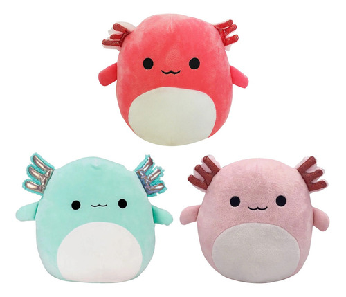 Juguete De Peluche De Axolotl De Dibujos Animados, Juguete D