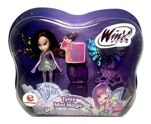 Boneca P Fada Fadinha Tecna E Acessórios Winx Club Original