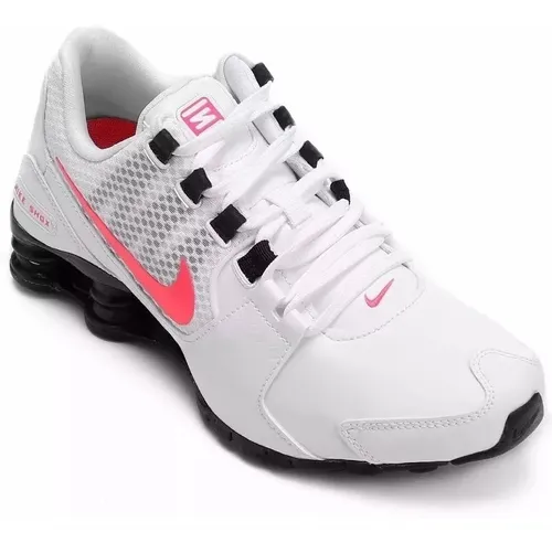 Tenis Nike Shox Feminino Avenue Branco Rosa Tam 38 Original