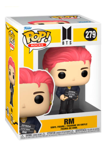 Funko Pop Bts!! (butter) - Rm - 15,5cm De Alto