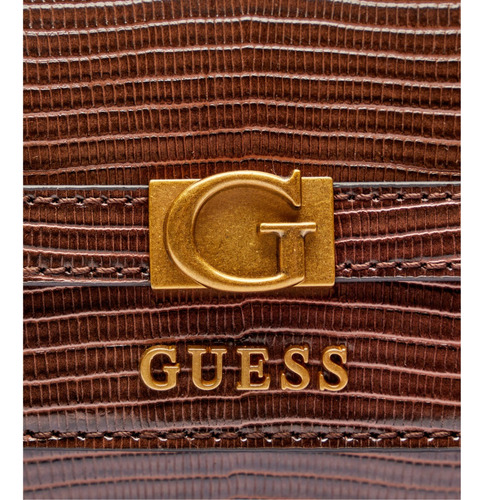 Bolsa Satchel Guess Café Nueva Y Original