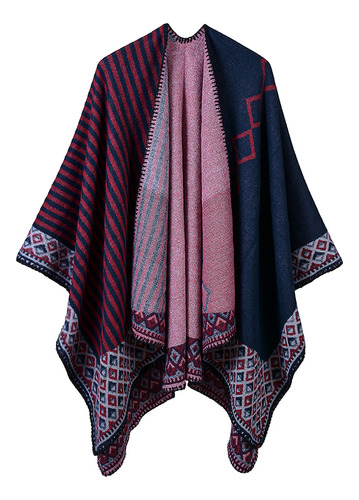 Poncho Poncho Outwear Para Mujer, Bufanda Pashmina, Chal, Ca