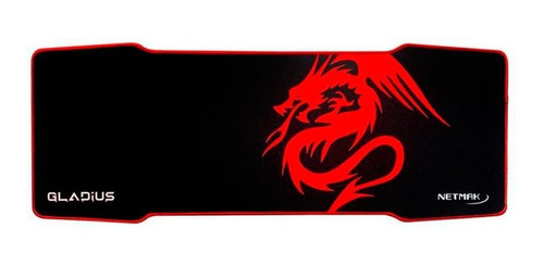Imagen 1 de 10 de Pad P/ Mouse Gamer Netmak Nm-gladius2 Grande Antideslizante